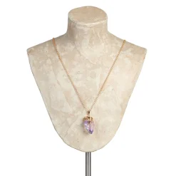 NHM Shop Amethyst Smooth Point Pendant Necklace* Jewellery | Accessories For Adults