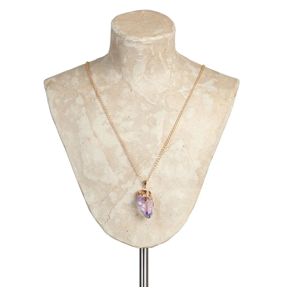 NHM Shop Amethyst Smooth Point Pendant Necklace* Jewellery | Accessories For Adults