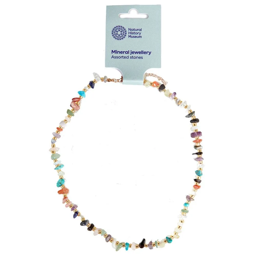NHM Shop Assorted Stones Chip Necklace* Jewellery | Accessories For Adults