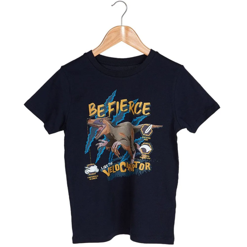 NHM Shop Be Fierce Like a Velociraptor T-shirt for Kids*Kids Clothing For Kids