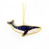 NHM Shop Blue Whale Embroidered Decoration* Homeware & Decor
