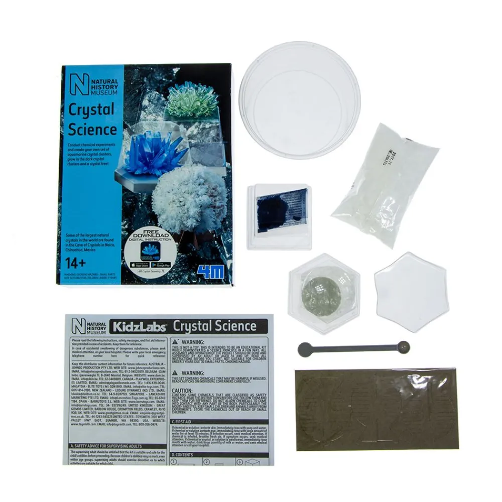 NHM Shop Crystal Science Kit* Kits, Puzzles & Activities