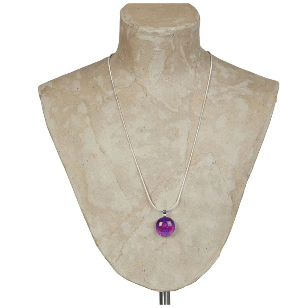 NHM Shop Dichroic Glass Mini Pendant Necklace* Accessories For Adults | Jewellery