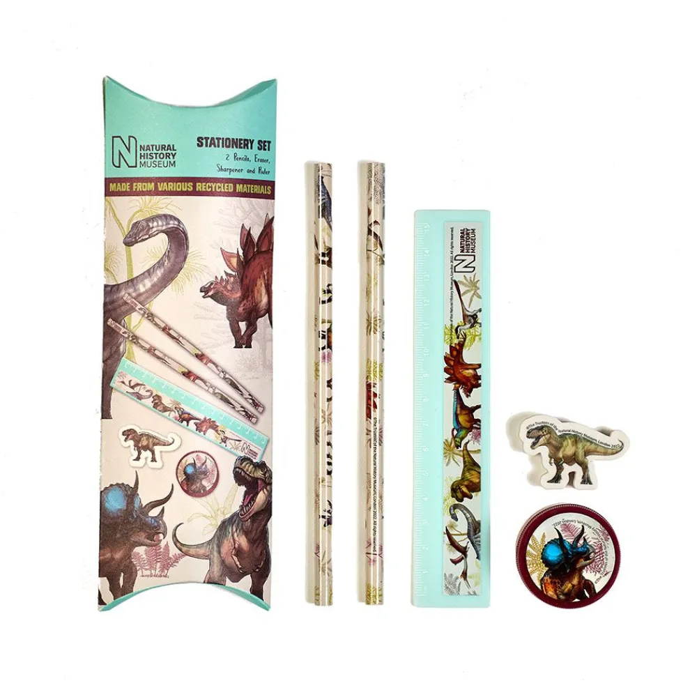NHM Shop Dinosaur Essentials Stationery Set* Stationery | Dinosaur Decor & Accessories