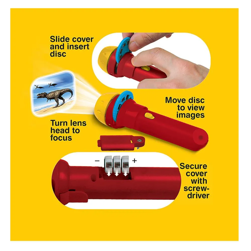 NHM Shop Dinosaur Torch and Projector* Kits, Puzzles & Activities | Dinosaur Games & Activities