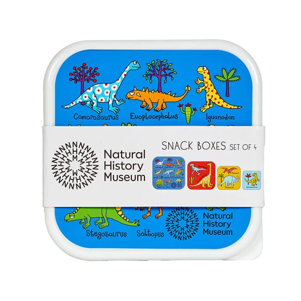 NHM Shop Dinosaurs Snack Boxes Set* Homeware & Decor | Dinosaur Decor & Accessories