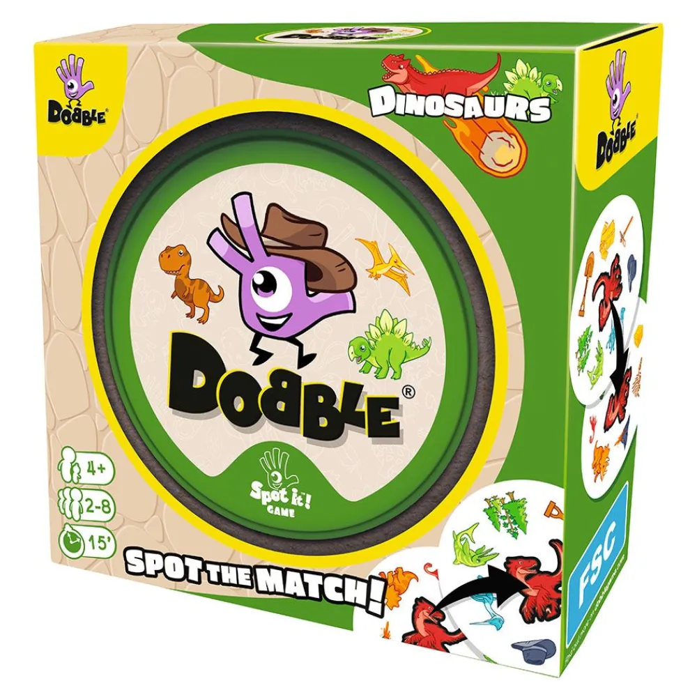 NHM Shop Dobble Dinosaurs* Games | Dinosaur Games & Activities