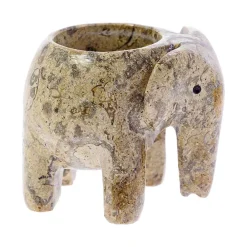 NHM Shop Elephant Stone Tea Light Holder* Homeware & Decor