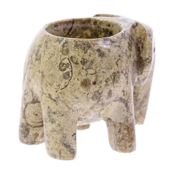 NHM Shop Elephant Stone Tea Light Holder* Homeware & Decor