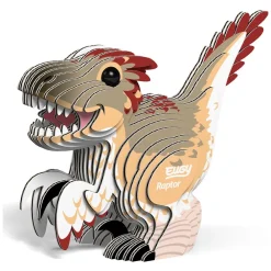 NHM Shop Eugy Raptor 3D Cardboard Model Kit* Kits, Puzzles & Activities | Dinosaur Games & Activities