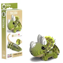 NHM Shop Eugy Tricera 3D Cardboard Model Kit*Kids Kits, Puzzles & Activities | Dinosaur Games & Activities