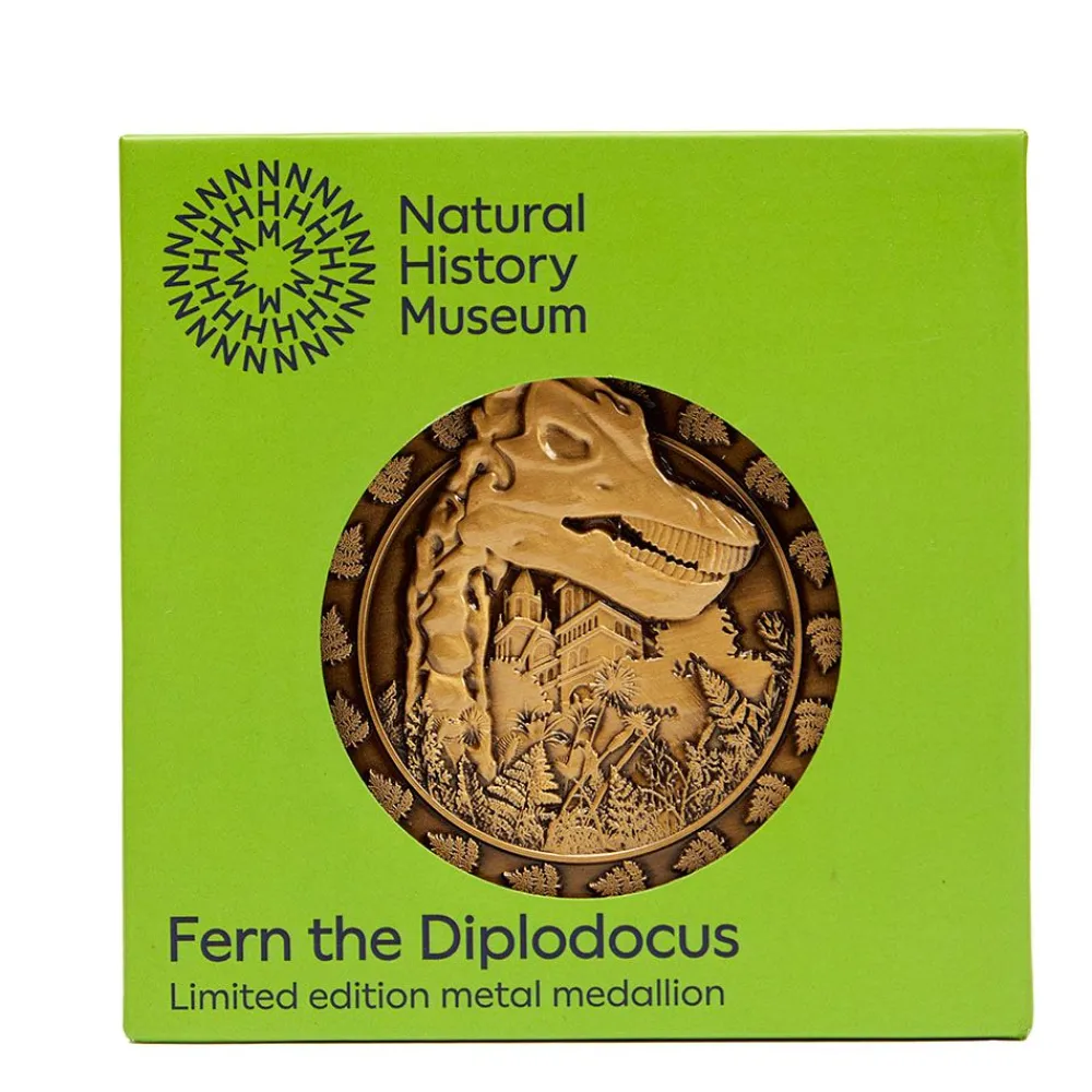 NHM Shop Fern Metal Medallion* Dinosaur Decor & Accessories | Museum Gardens