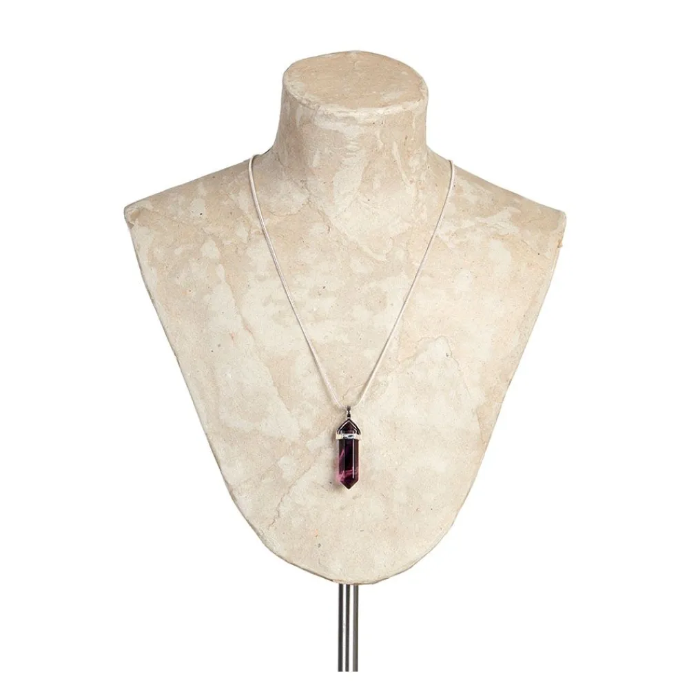 NHM Shop Fluorite Smooth Point Pendant Necklace* Jewellery | Accessories For Adults