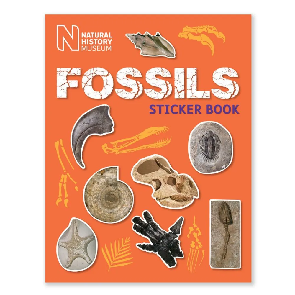 NHM Shop Fossils Sticker Book*Kids Activity Books For Kids