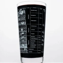 NHM Shop Geological Time Beer Glass* Homeware & Decor | Dinosaur Decor & Accessories