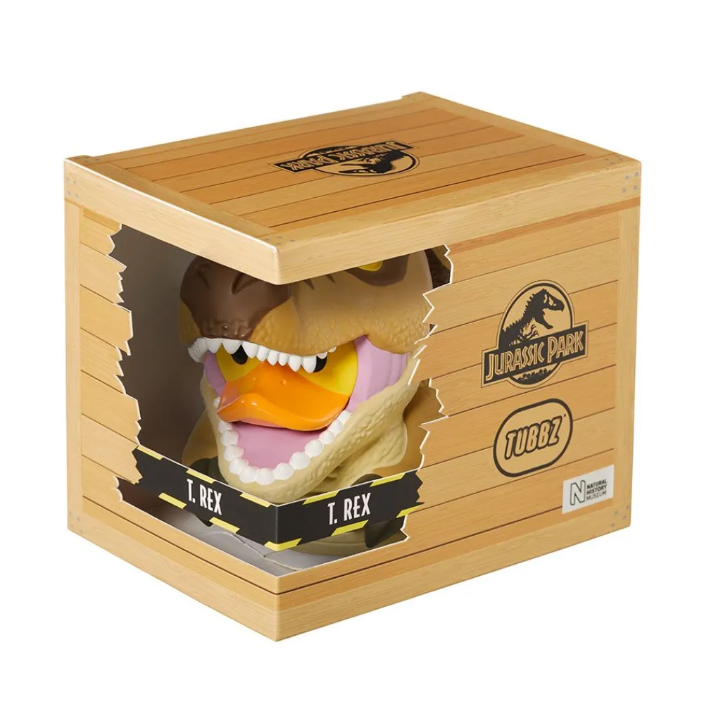 NHM Shop Jurassic Park T. rex Tubbz in a Crate* Homeware & Decor | Dinosaur Decor & Accessories