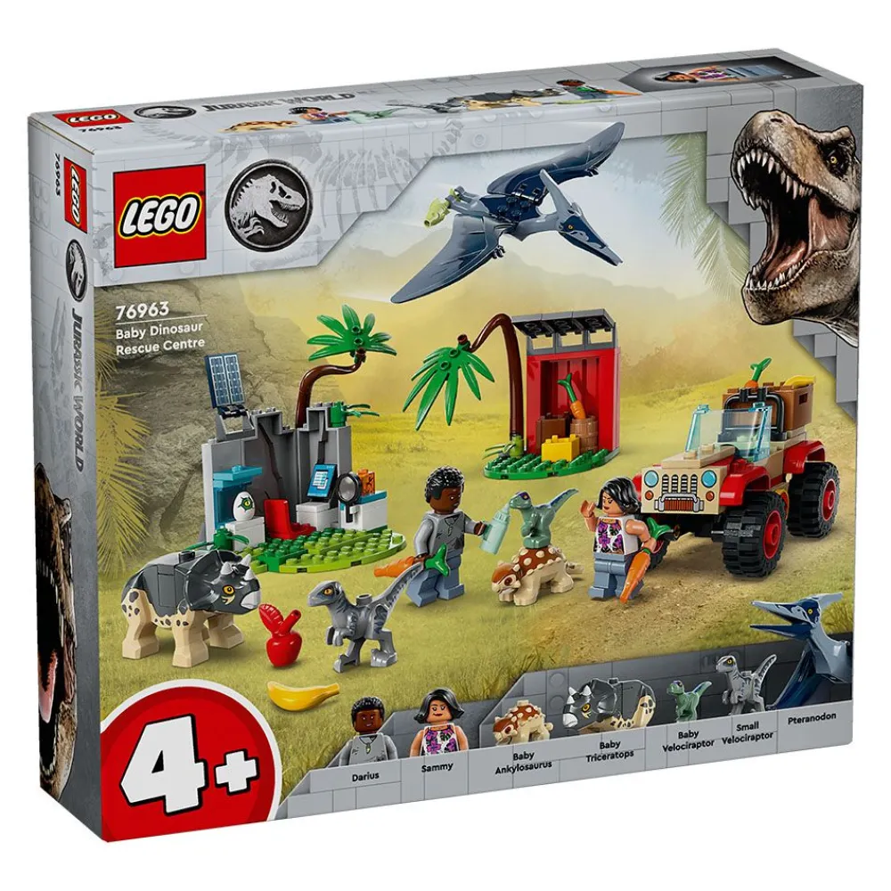 NHM Shop LEGO Jurassic World 76963 Baby Dinosaur Rescue Center* Kits, Puzzles & Activities | Toys