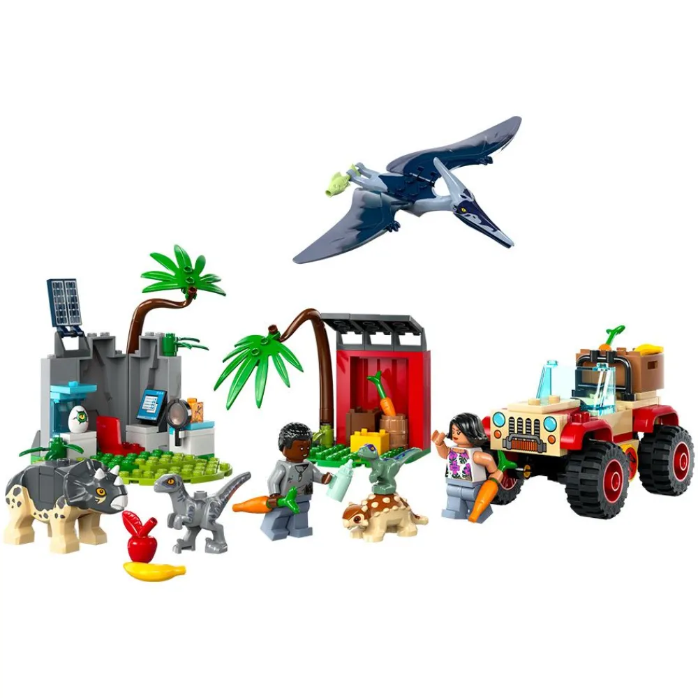 NHM Shop LEGO Jurassic World 76963 Baby Dinosaur Rescue Center* Kits, Puzzles & Activities | Toys