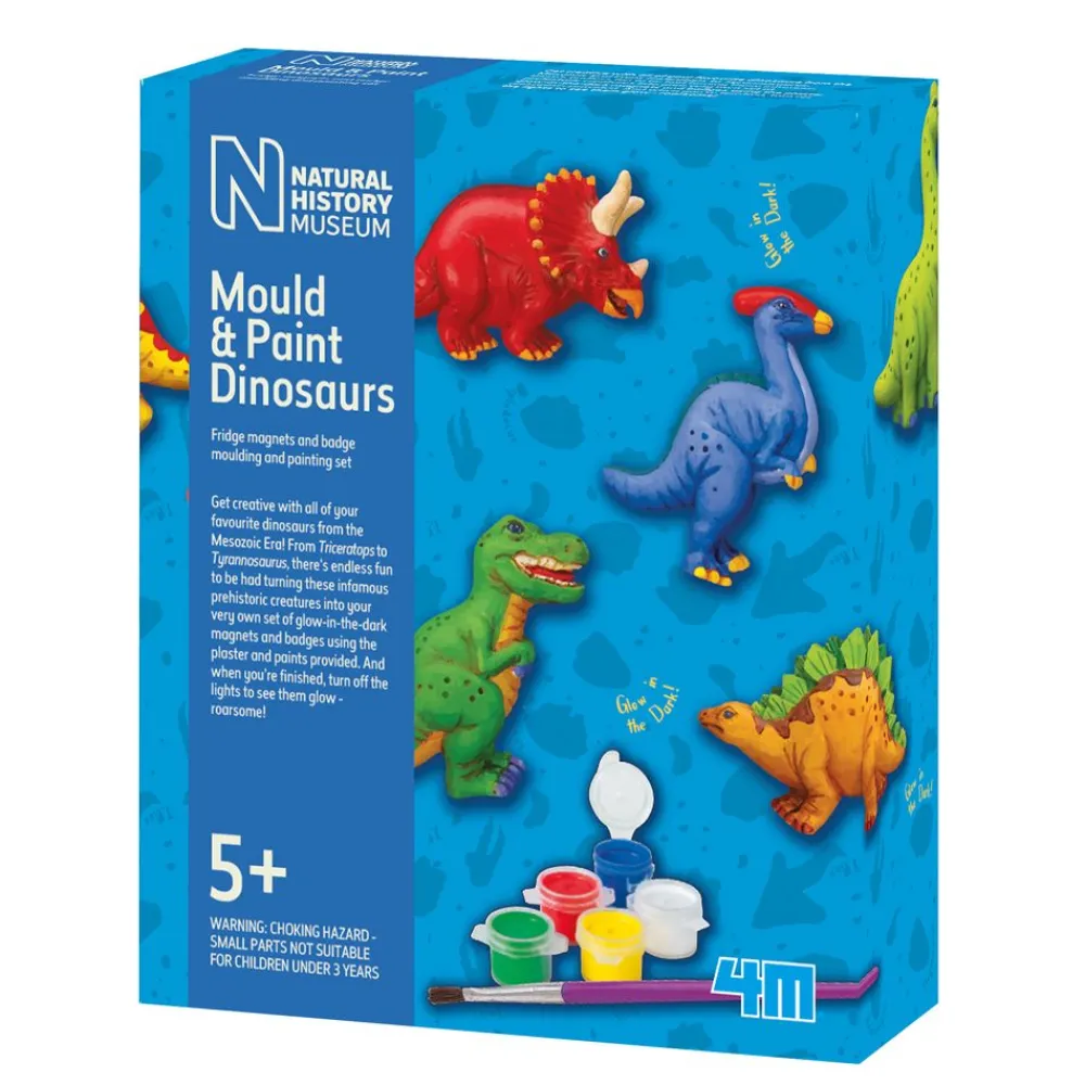 NHM Shop Mould & Paint Dinosaurs Kit* Kits, Puzzles & Activities | Dinosaur Games & Activities
