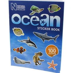 NHM Shop Ocean Sticker Book*Kids Activity Books For Kids