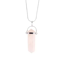 NHM Shop Rose Quartz Smooth Point Pendant Necklace* Jewellery | Accessories For Adults