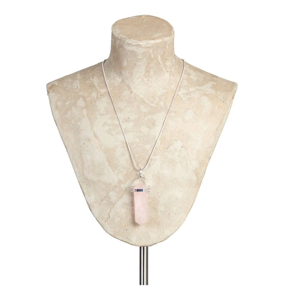 NHM Shop Rose Quartz Smooth Point Pendant Necklace* Jewellery | Accessories For Adults