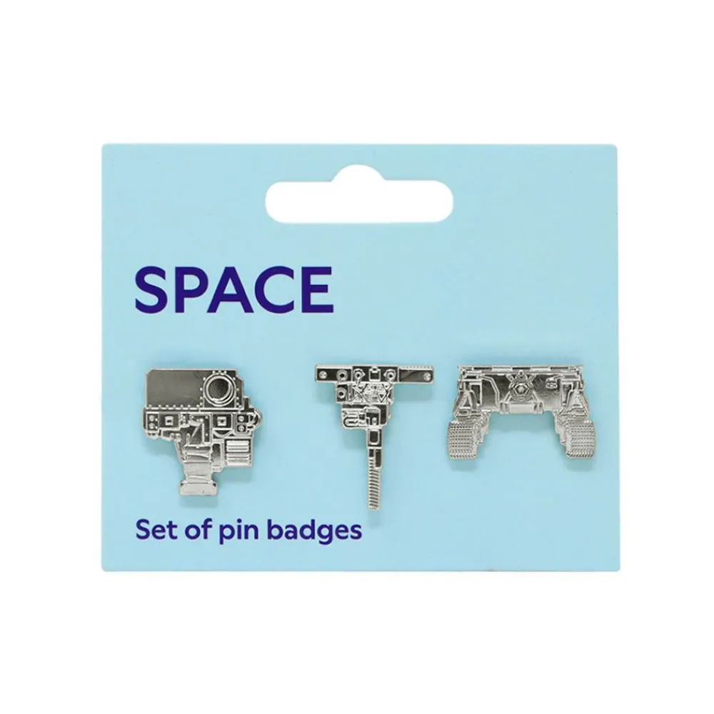 NHM Shop Rovers Pin Badge Set* Accessories For Adults | Space