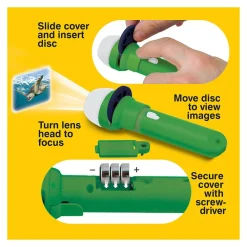 NHM Shop Sea Creatures Torch and Projector* Kits, Puzzles & Activities