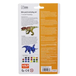 NHM Shop T. rex and Triceratops Mini Paint and Play Set* Kits, Puzzles & Activities | Dinosaur Games & Activities