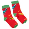 NHM Shop T. rex Roar Socks for Kids Size 9–12*Kids Clothing For Kids