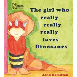 NHM Shop The Girl Who Really Really Really Loves Dinosaurs*Kids Story Books For Kids | Dinosaur Books For Kids