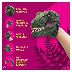 NHM Shop Tyrannosaurus rex Hand Puppet*Kids Costumes For Kids | Dinosaur Toys