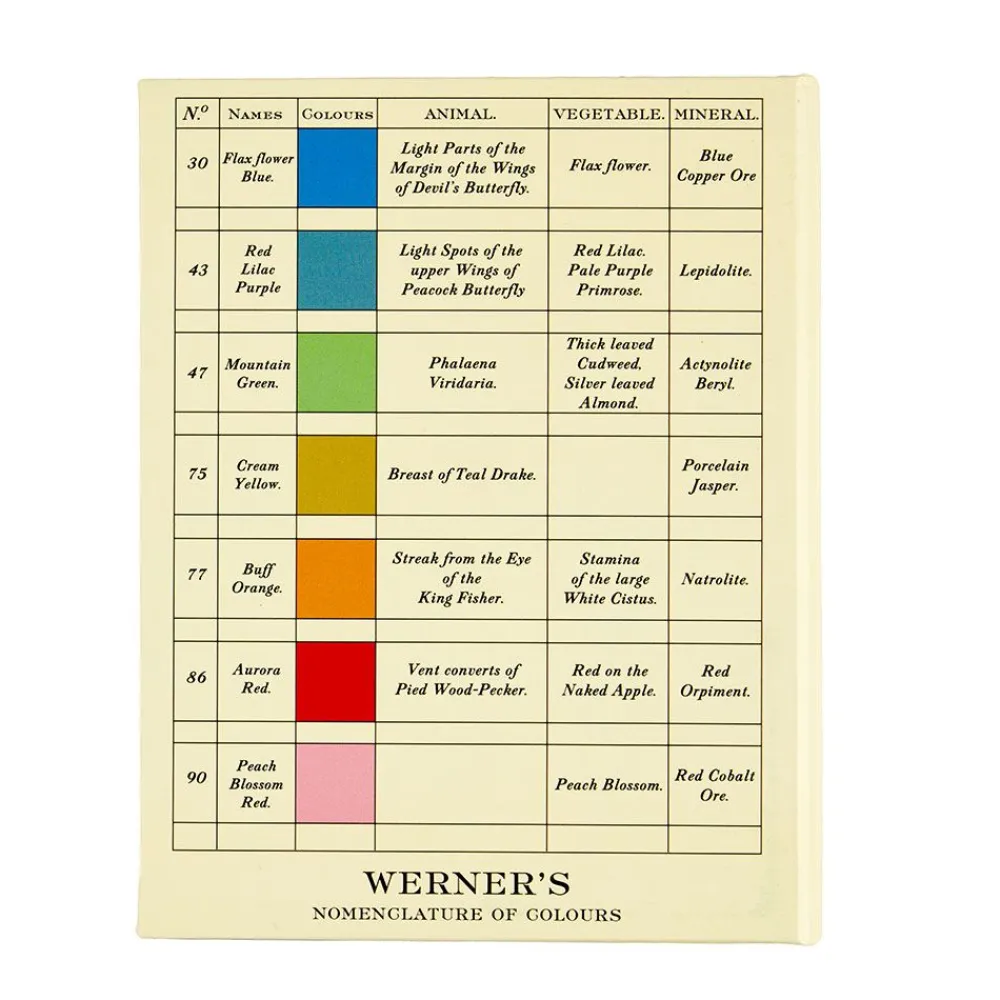 NHM Shop Werner’s Sticky Notes Set* Stationery | Pioneers Of The Natural World