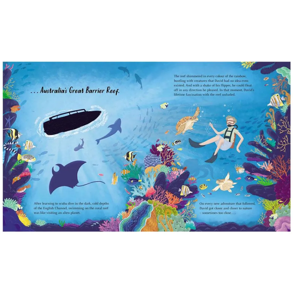 NHM Shop Wild Life: The Extraordinary Adventures of Sir David Attenborough*Kids Story Books For Kids | Pioneers Of The Natural World